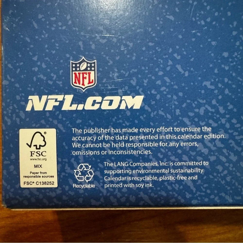 Buffalo Bills 2025 Daily Sports Calendar